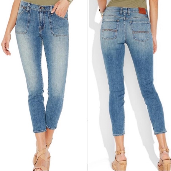 Lucky Brand Denim - Lucky Brand Charlotte Rail Blue 9” Rise Jeans 2/26